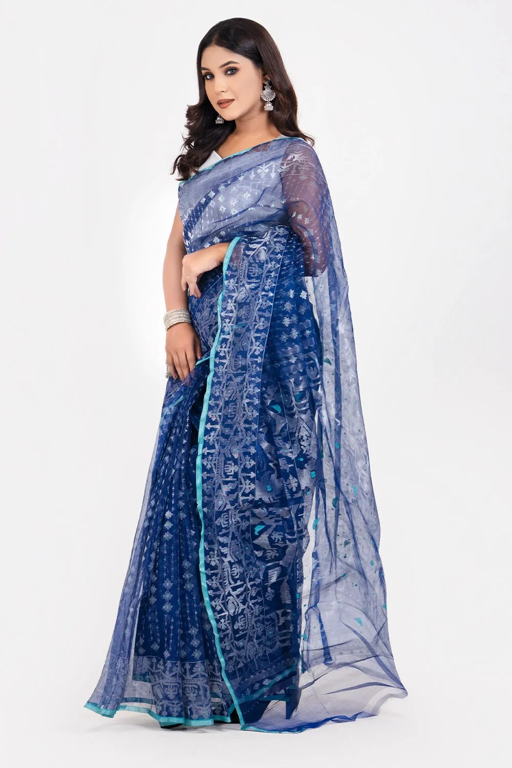 Belwari Jamdani Saree