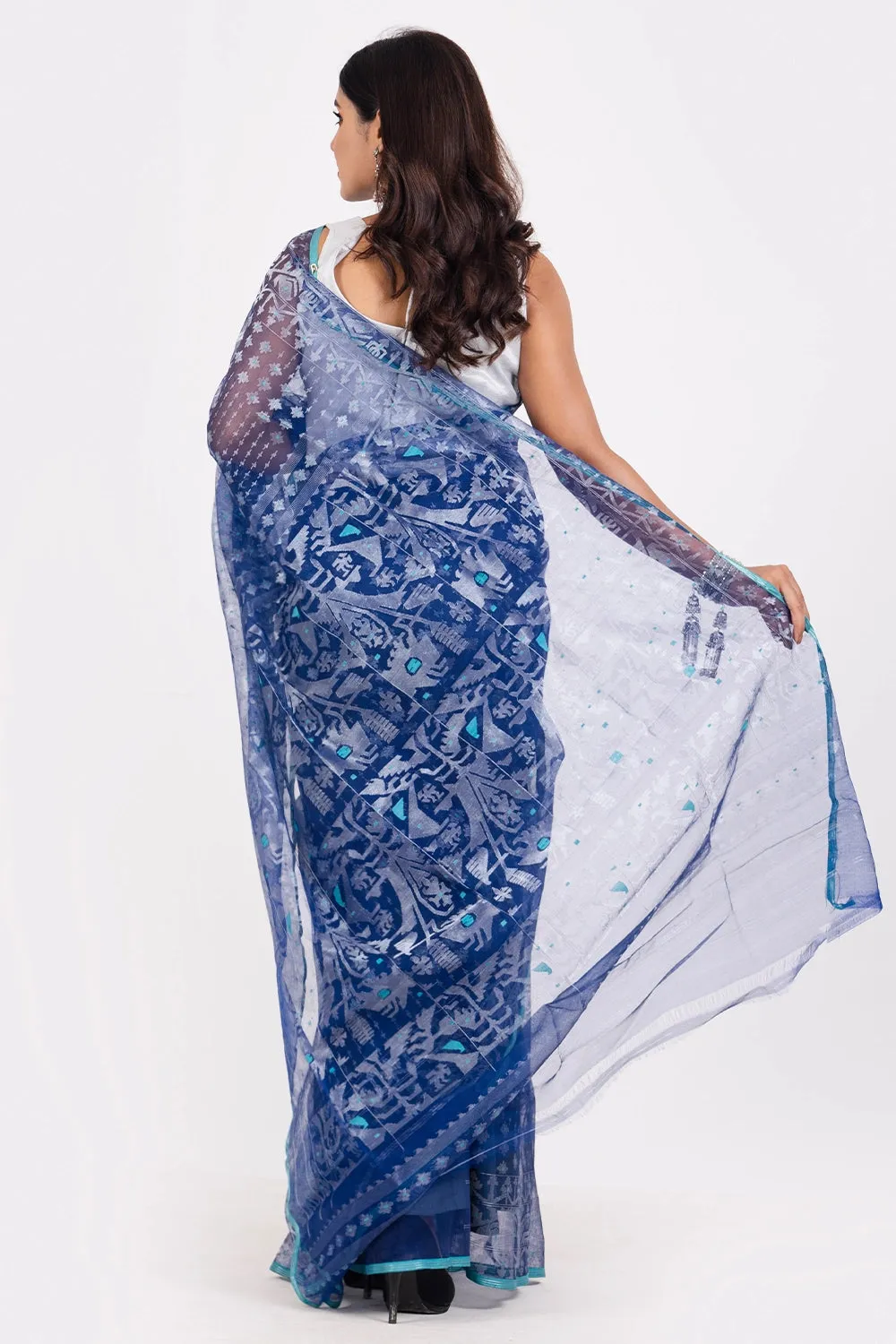 Belwari Jamdani Saree