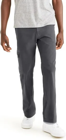 Dockers Men's Go-to Cargo Straight Fit Smart 360 Flex Pants (Standard and Big & Tall)