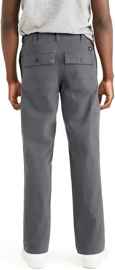 Dockers Men's Go-to Cargo Straight Fit Smart 360 Flex Pants (Standard and Big & Tall)