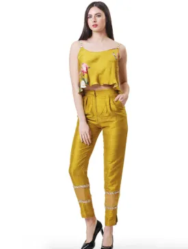 Flared Top And Pant Set