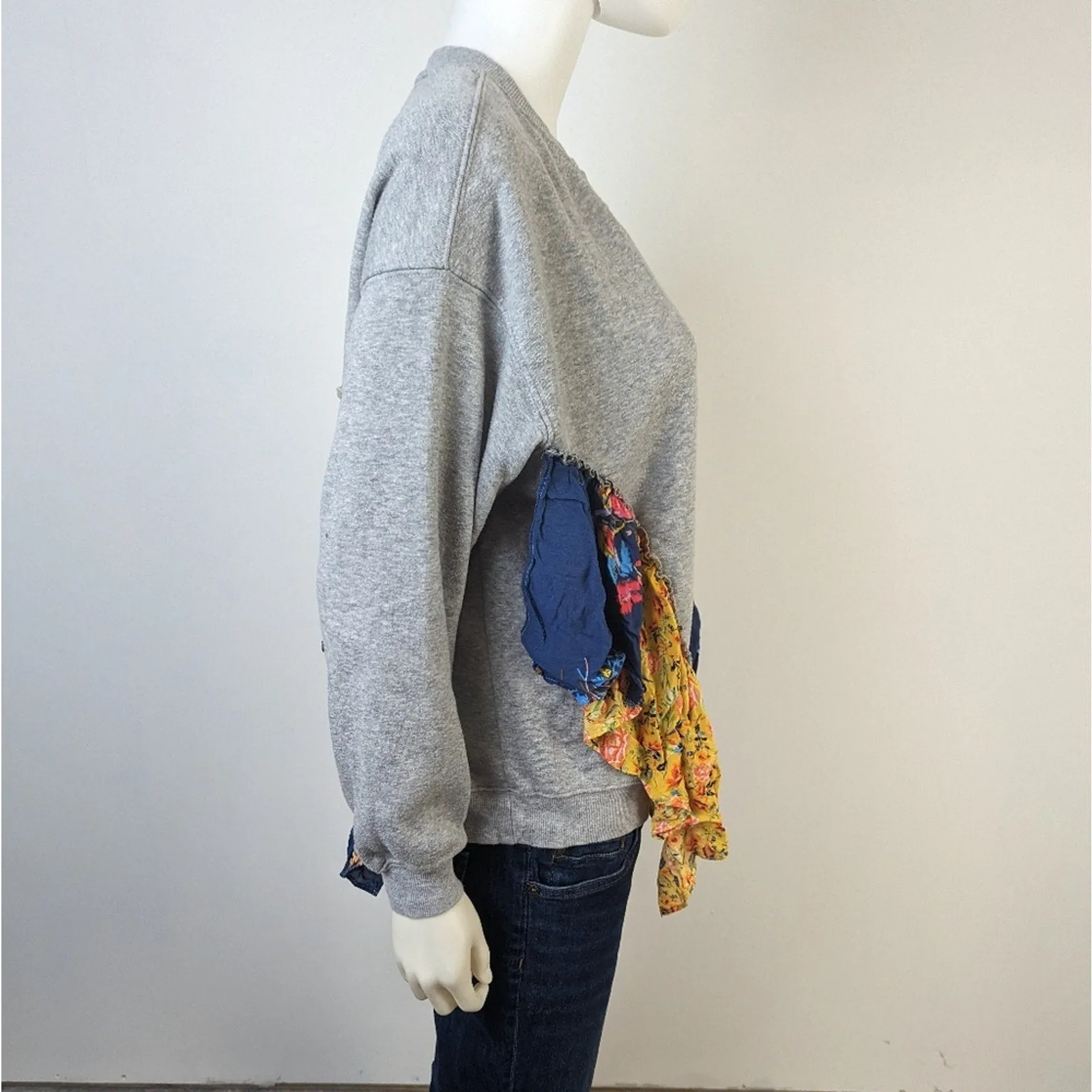 Free People " She's Just Cute " Crewneck Sweater