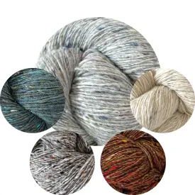 Gleninagh (Size 1-2 / Fog with Ocean, Medium Gray, Rust, Cream)