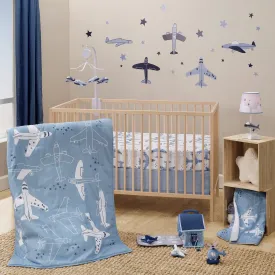 Little Aviator 3-Piece Crib Bedding Set