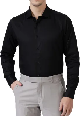 Mens Dress Shirts Solid Long Sleeve Stretch Wrinkle-Free- Slim Fit, Business, Wedding, Casual, Formal Button Down Mens Shirts