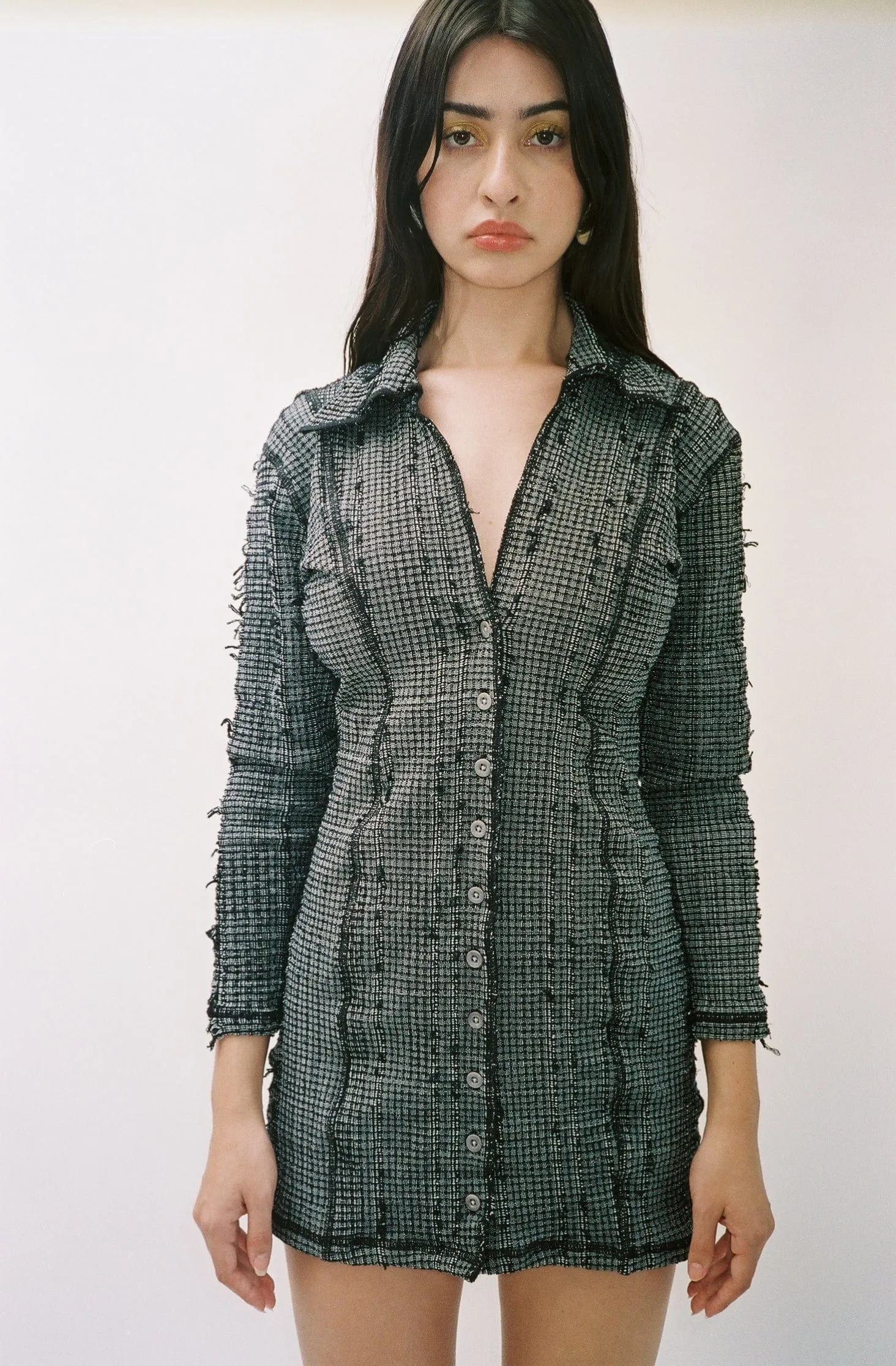 Overdyed Pin Dress