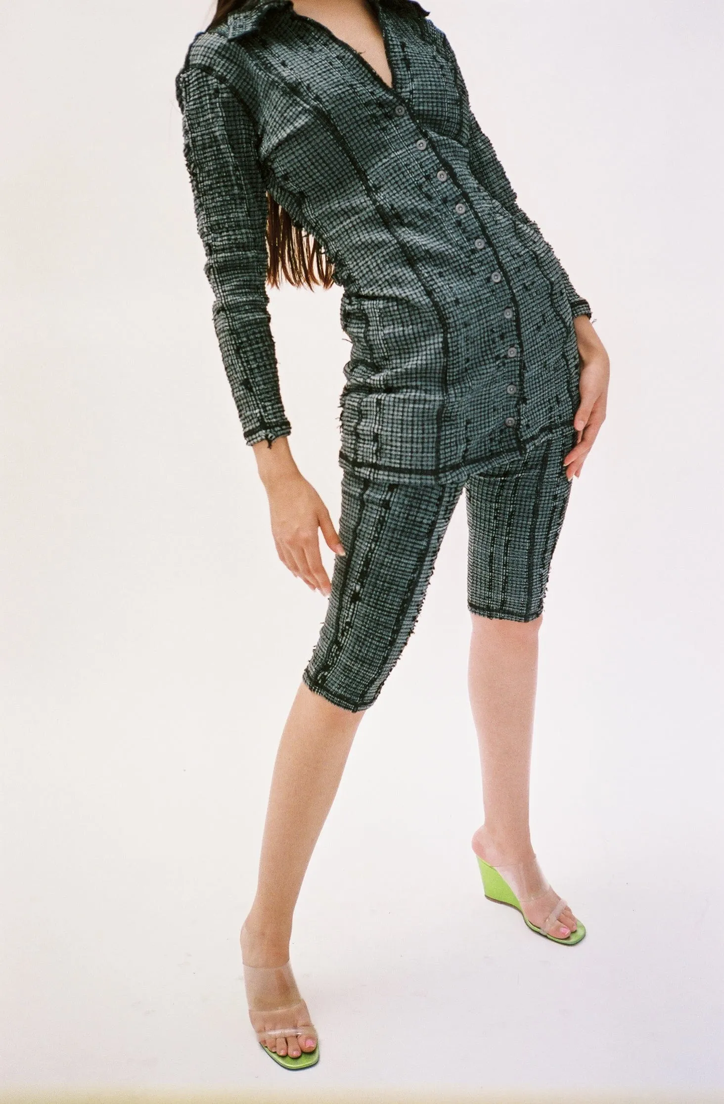 Overdyed Pin Dress