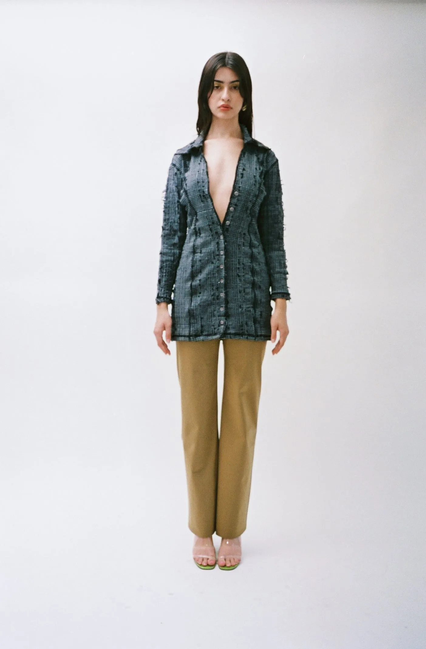 Overdyed Pin Dress