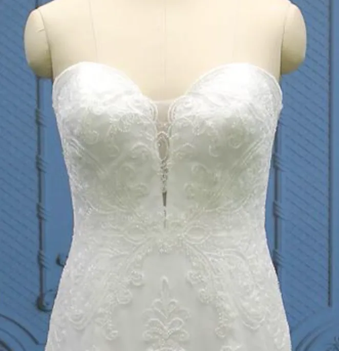 Plus Size Mermaid Wedding Dress