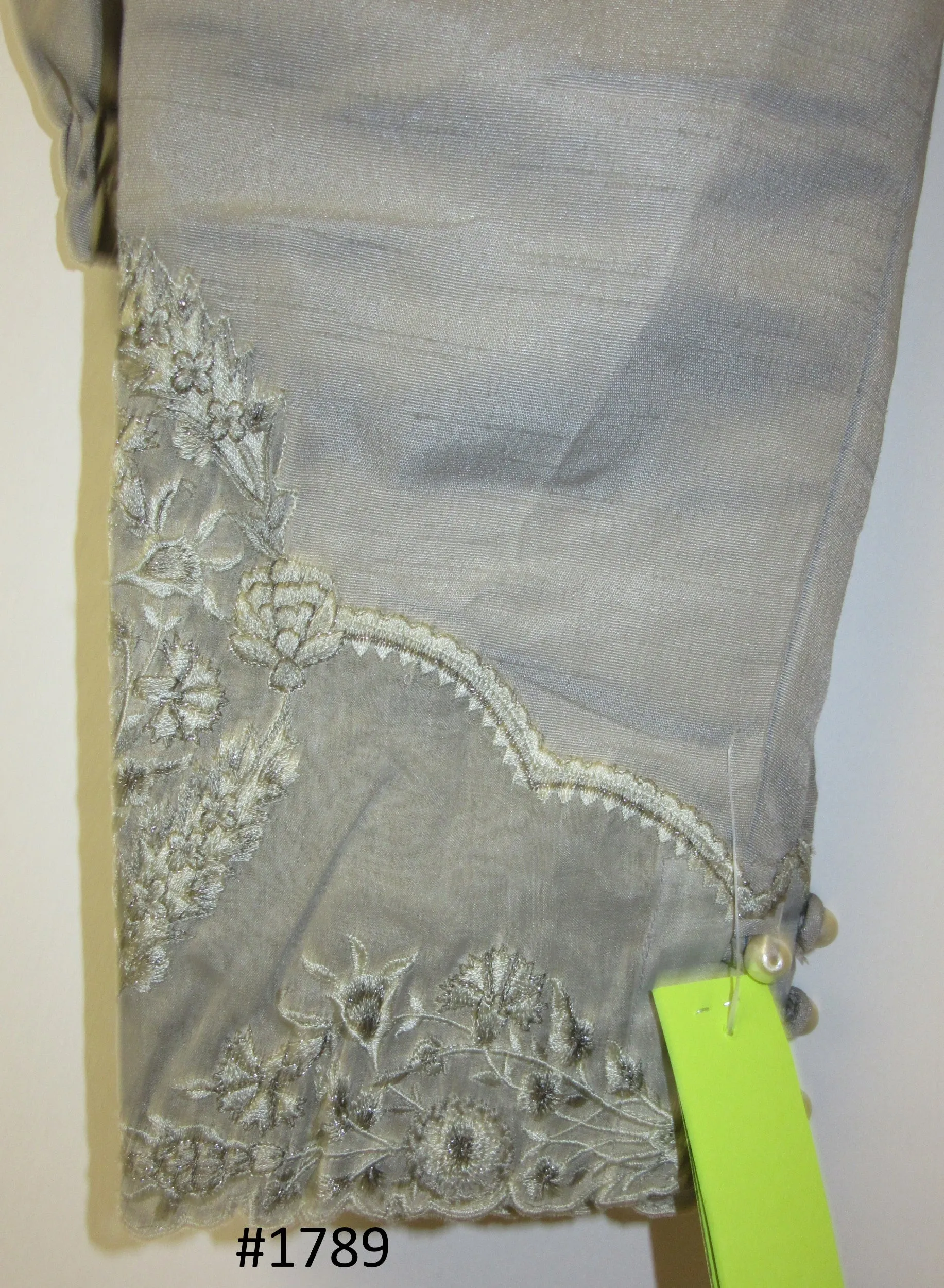 Suit 6381791 Gray Al-Karam Cotton Salwar Kameez Dupatta Medium Size Suit