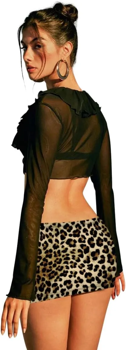 Sweet Hearts Black Mini Skirt for Women- Above Knee Elastic Waist Basic Mini Pencil Womens Skirts Bodycon Made in USA