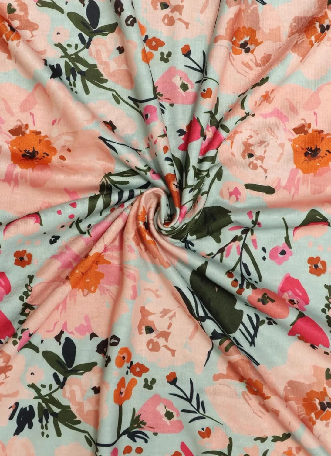 Women's Maxi Summer Skirt Elegant Trendy High Waist Ankle Length A line Printed Skirts